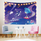 Lofaris Universe Galaxy Funny Trippy Novelty Custom Tapestry